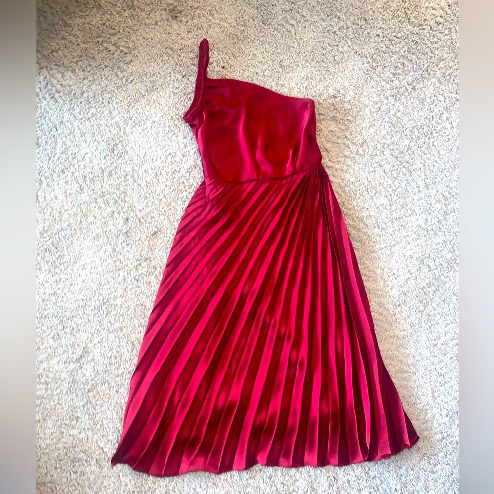 Custom made, hand tailored silk dress FREE SHIP